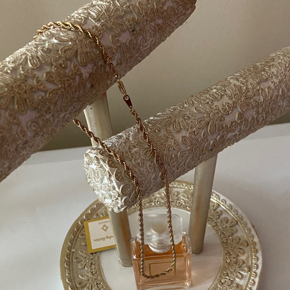 🆕Gold Plated Twisted Chain Necklace